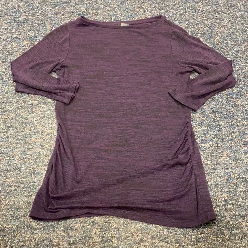 The Limited Purple Ruched Top sz. M